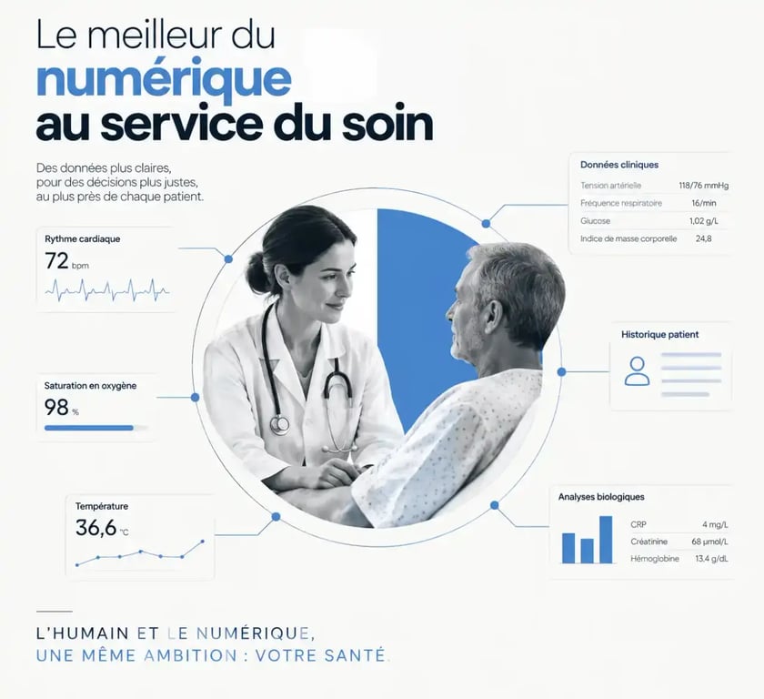 Synergie entre accompagnement humain et outils numériques en santé mentale