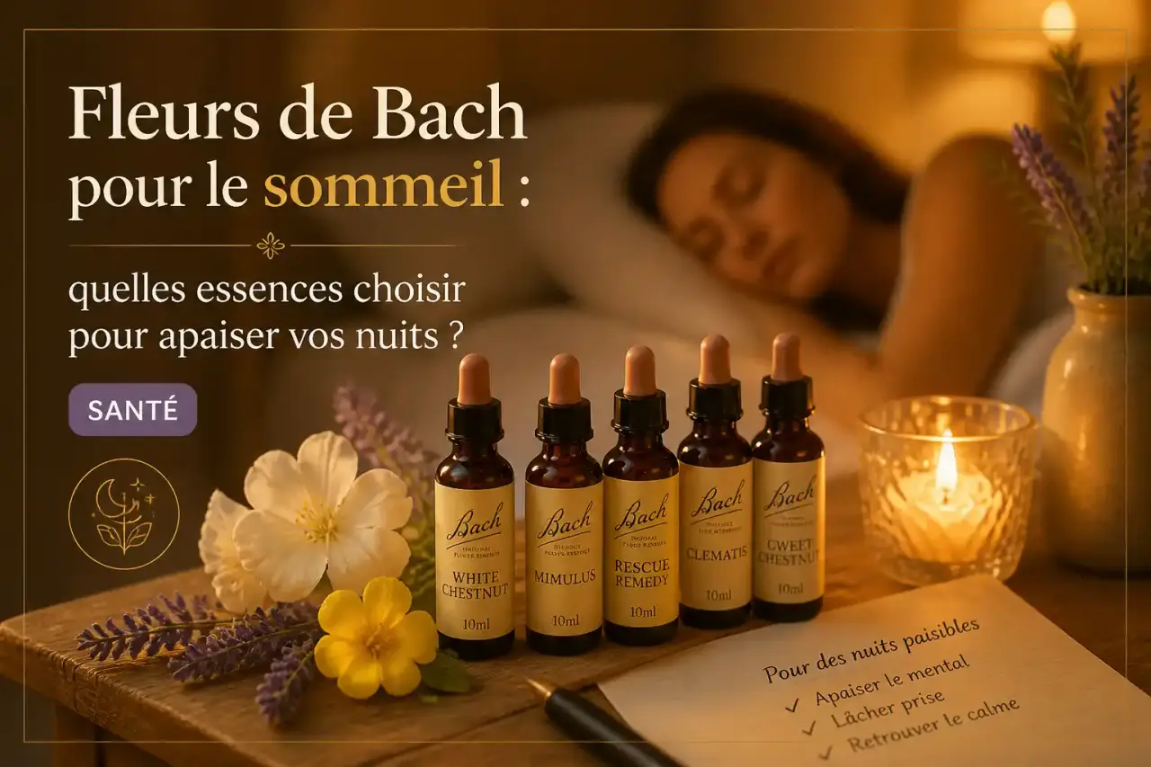 Fleurs de Bach pour le sommeil : quelles essences choisir pour apaiser vos nuits ?