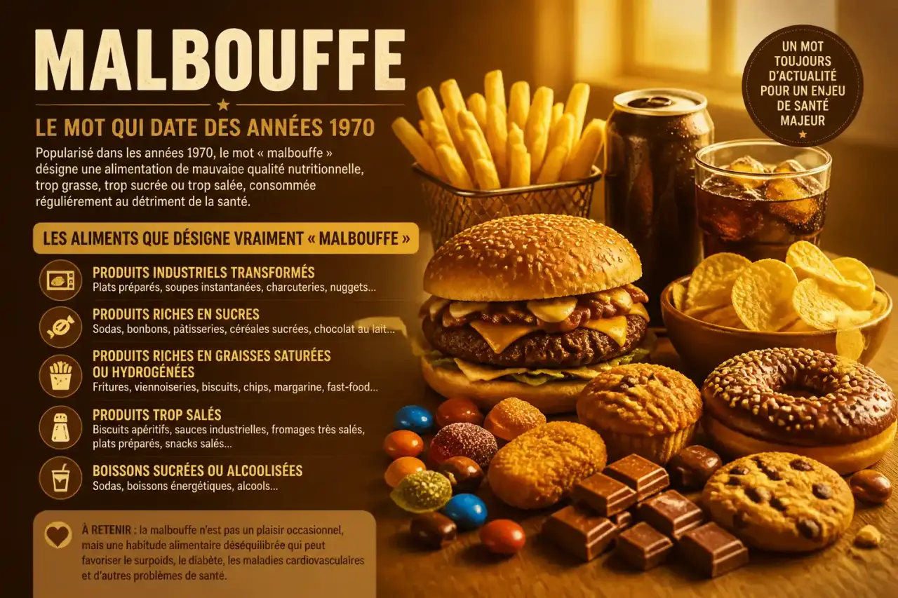 Malbouffe : le mot qui date des années 1970 et la liste des aliments qu'il désigne vraiment