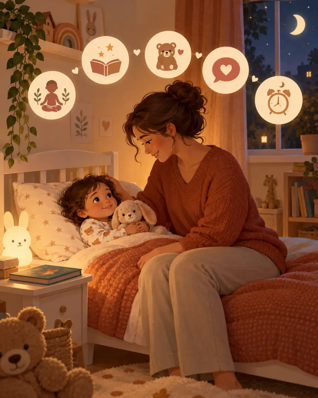 Aider un enfant de 3 ans à dormir, des repères concrets pour apaiser le coucher