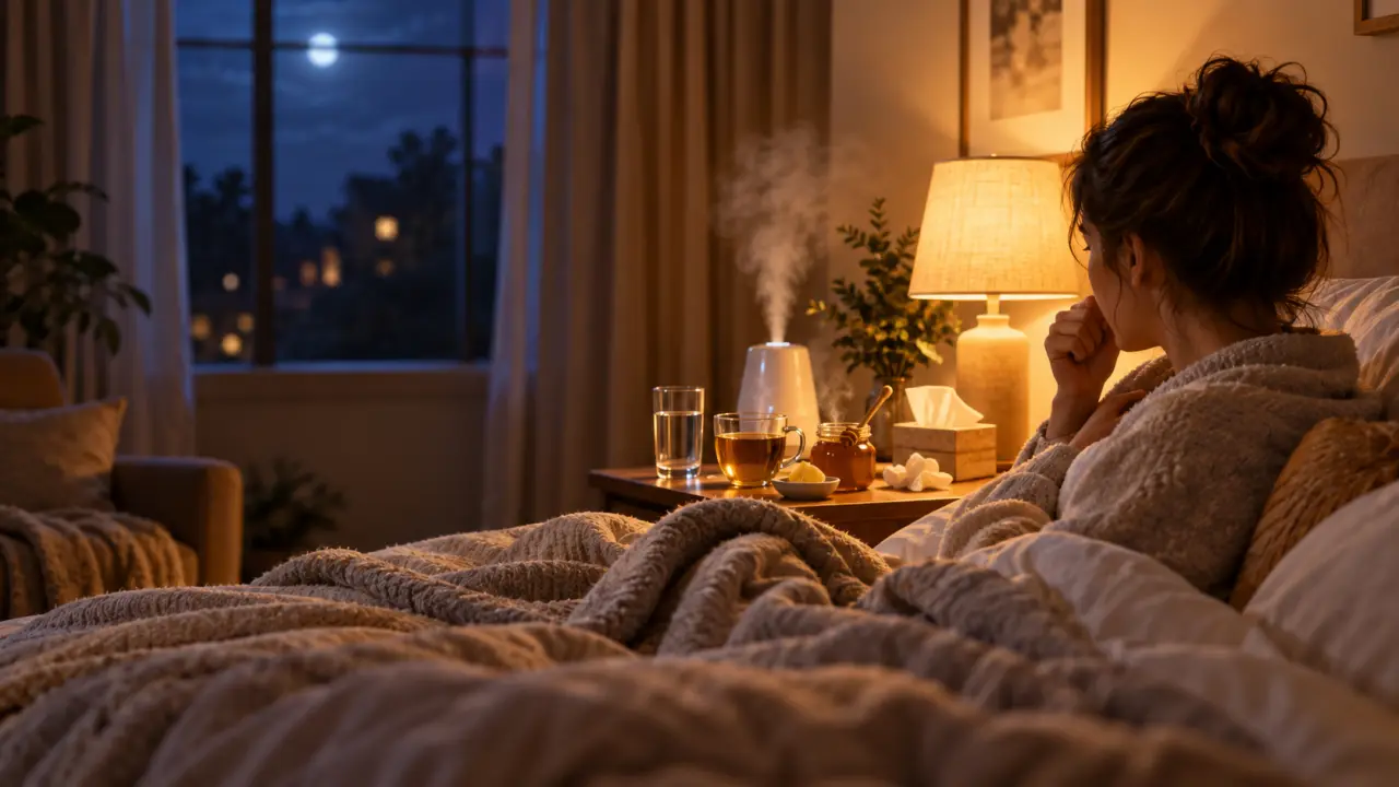 La toux nocturne empêche de dormir : 6 gestes pour retrouver une nuit plus calme