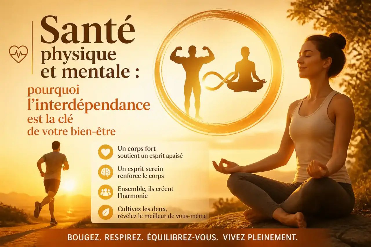Santé physique et mentale : pourquoi l'interdépendance est la clé de votre bien-être